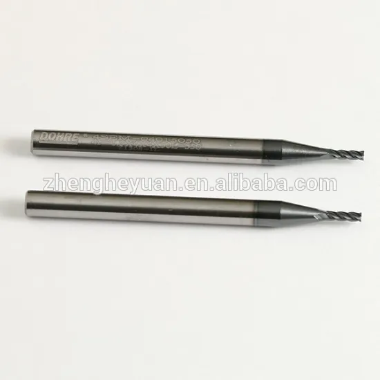 standard size milling CNC carbide bull nose end mill -ZHY