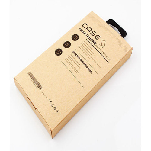 Customized Design Packaging Kraft Phone Case Box