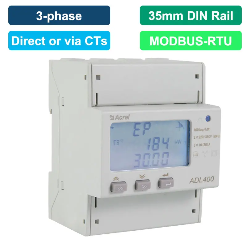 ADL400 Meter Energi Rel Tiga Fase