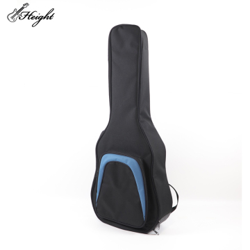 Oxford Cloth Double Strap Guitar Bag: A Stylish Electric Guitar Strap with Leather Accents for Crossbody Comfort