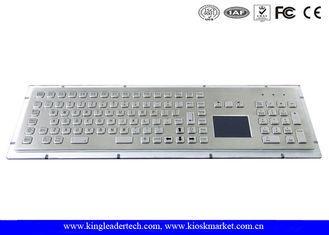 IP65 Rugged Kiosk Metal Industrial Keyboard With Touchpad F