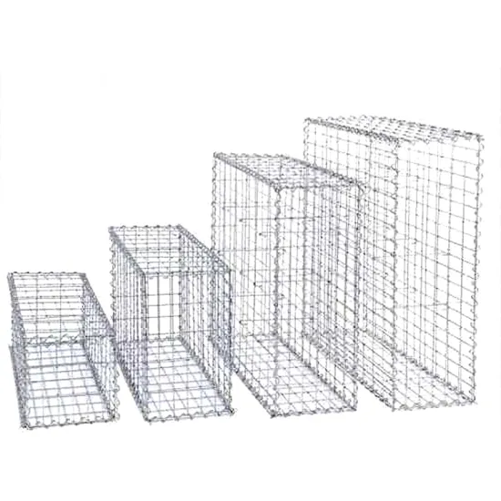 Decorative Galvanized Steel Stone Gabion Cage 100x50x50 Cm Gabion Box