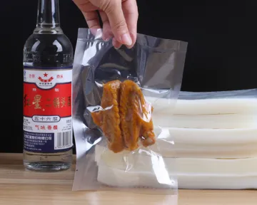 plastic vacuum snack high temperature cooking bag
