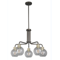 Spherical Glass Chandelier Light Modern Pendant Light