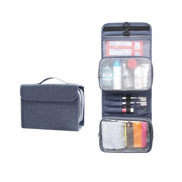 Detachable Clear Pocket Travel Toiletry Hook Wash Bag