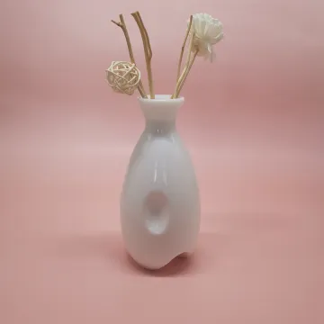 Aromatherapy opal glass bottle