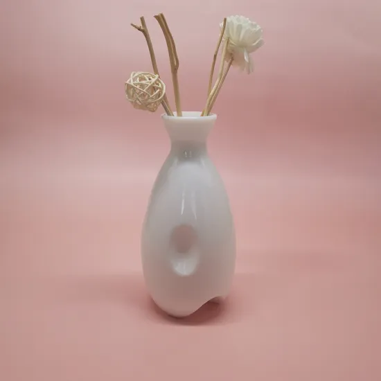 Aromatherapy opal glass bottle