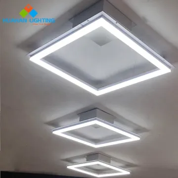 48W Aquarium LED Light Panel, 2X2 Square Recessed Mount, SMD2835, 60Cm x 60Cm