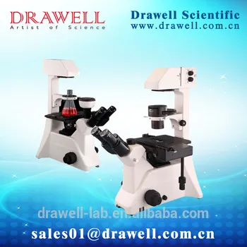DRAWELL BRAND BDS300 trinocular Inverted Microscope price of operating microscope