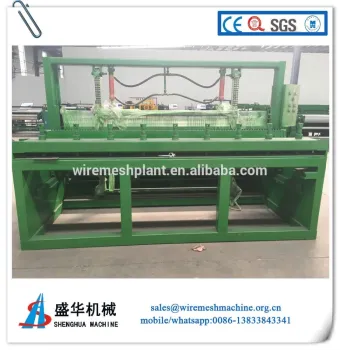 wire diameter 8-14mm hydraulic crimped wire mesh machine