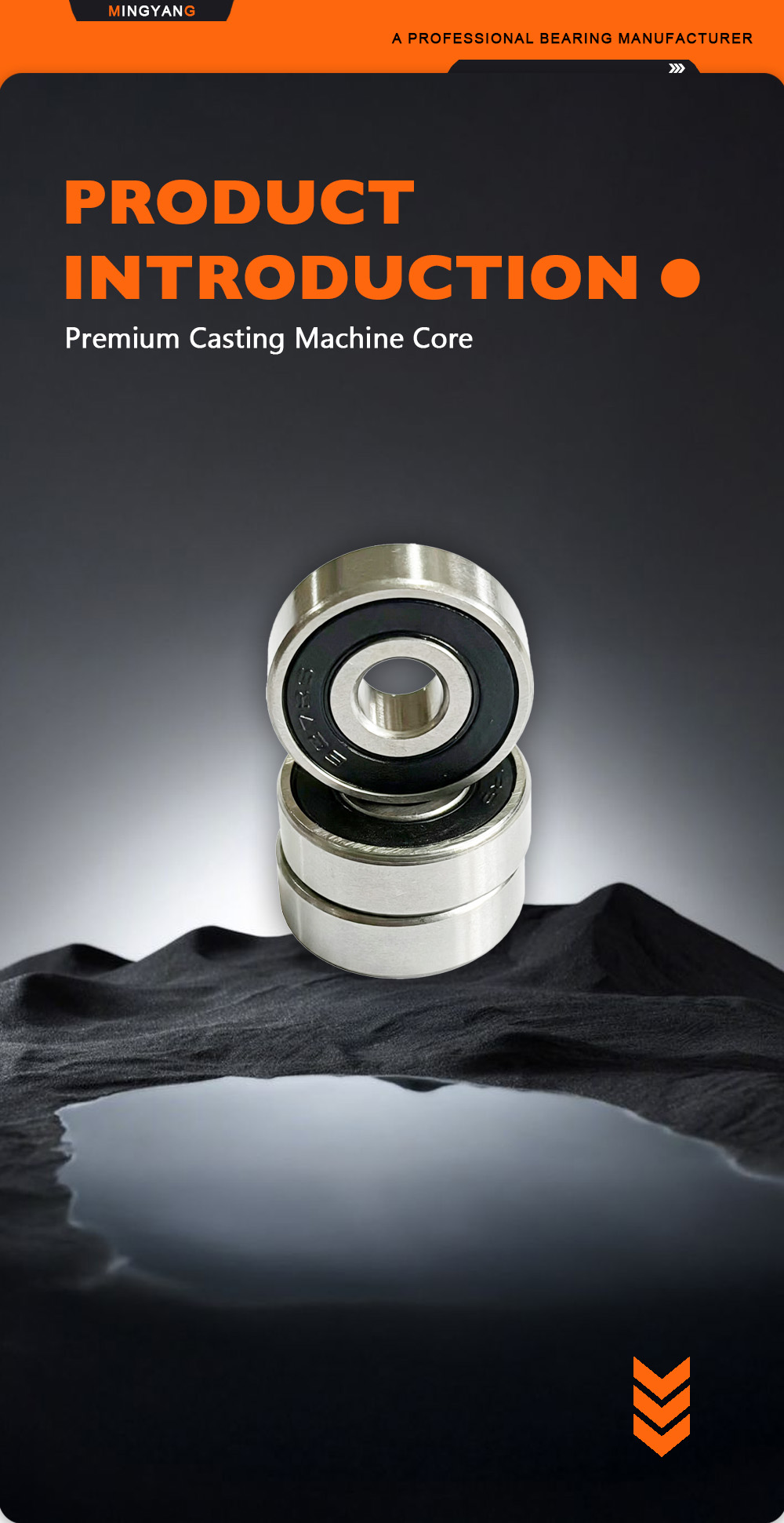 627 2RS Anti‑Dust Mechanical Ball Bearing X