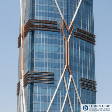 Ультра-погодостойкое порошковое покрытие из фторуглерода (FEVE/PVDF)