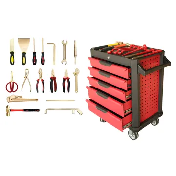 Non-sparking tools set SK-120pcs Aluminum bronze