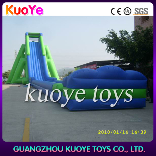 50m long big inflatable hippo slide, hippo inflatable water slide, commercial outdoor inflatable giant slide with factory price