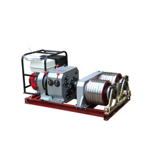 5-টন ডাবল ড্রাম মোটর চালিত গ্রাইন্ডার (বেল্ট ড্রাইভ)