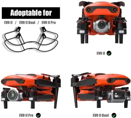 Autel Propeller Guards Black Drone Propeller Guards For EVO 2 Series Drone