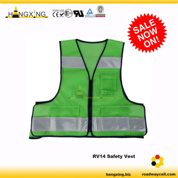 HX-RV14 Green Reflective Safety Vest