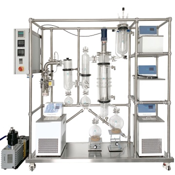 Hemp Oil Extraction Machine: CBD Centrifuge Ethanol Extraction with Jacket Molecular Distillation