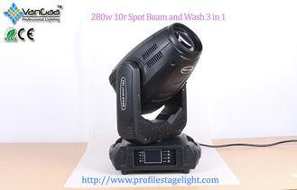 Spot Beam Wash 3-in-1 10R 280W Moving Head Stage Lights Mul