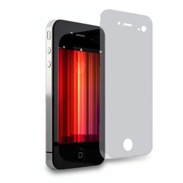 Anti-glare Screen Protector for iPhone 4G, Made of PET, Eco-friendly, with 3 Layers