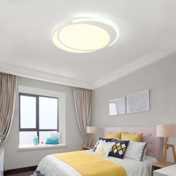 LEDER White Led Flush Ceiling Lamp
