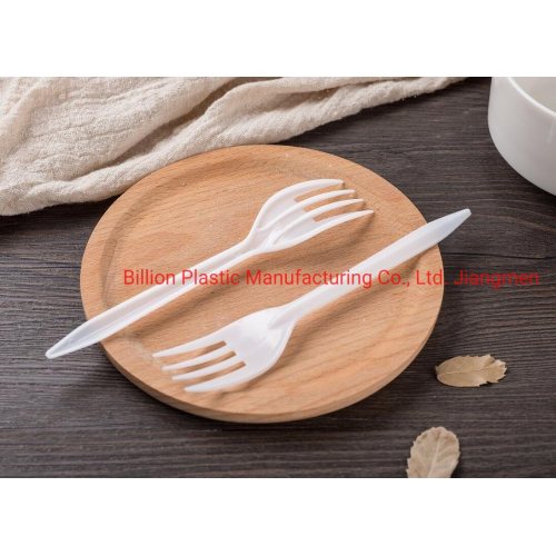 2.3 G Food Dome Lid Grade Hygienic Disposable White Plastic PP Fork
