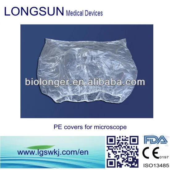 disposable medical equipment PE cover