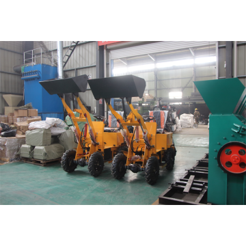 Electric tractor loader for mine