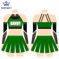 Off Shoulder Voert cheerleading-uniformen uit