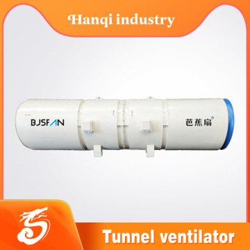 Tunnel construction blower fan