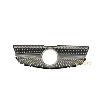 X204 ABS Front Diamond Style Grille for Mercedes Benz GLK CLASS 2008-2015 GLK260 GLK300 GLK350