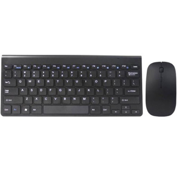 Black Wireless Keyboard And Mouse Combo