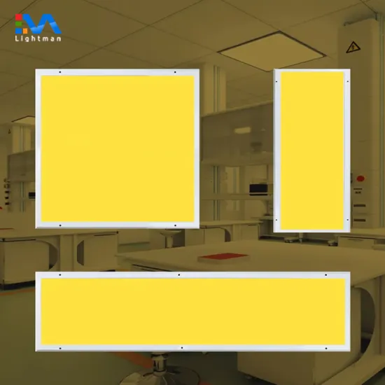 Clean Room UV-Free Yellow LED Panel Light