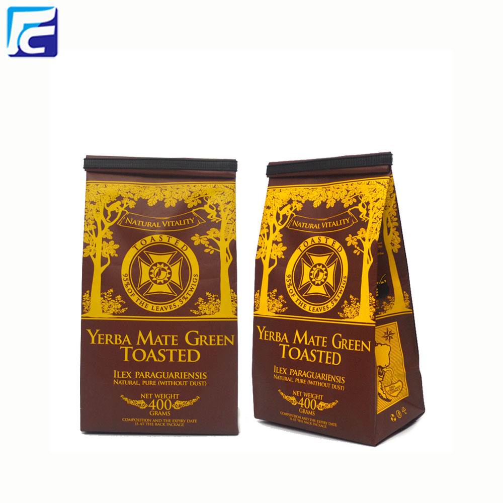 Custom Design Moisture Proof Aluminum Foil Coffee Bags