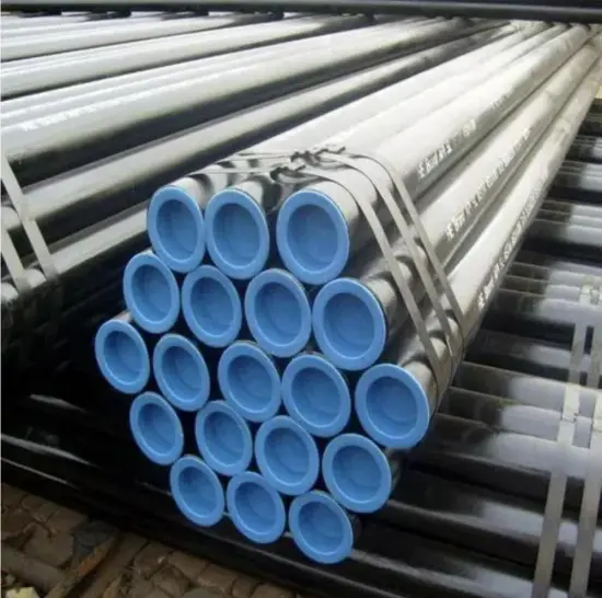 L360 Round Black Seamless Carbon Steel Pipe