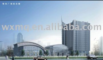Curtain Wall for Comprehensive Building of Yinxin Plaza Jiangyin