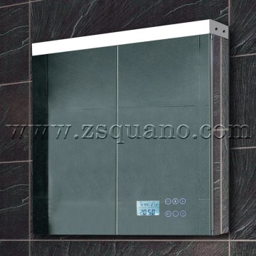 Bluetooth Smart Mirrored Cabinet with Radio