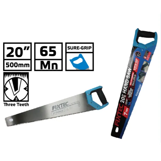 500MM Hardening Treatment Hand Saw For Cutting Meat