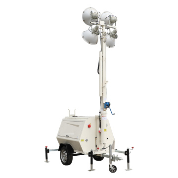7m portable mobile diesel light tower with cost-effective