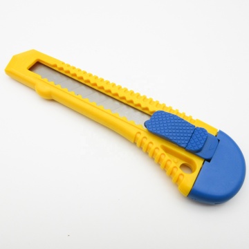 China Wholesale 18mm Snap Off Cutter Blade Plastic Knife Manufacturer - Safety Box Cutter
