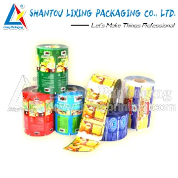 LIXING PACKAGING chocolate coin plastic packaging materials