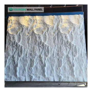 Outdoor Durable 3D PU Wall Panels - Stone & Rock Exterior Cladding