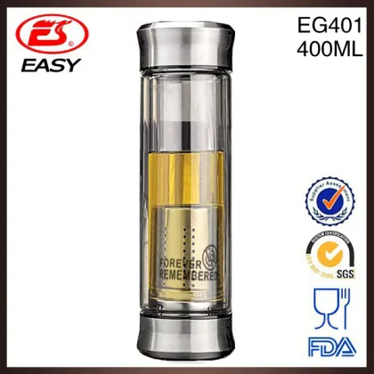 High quality personalized wholesale custom brand sports drink bottle With tea infuser