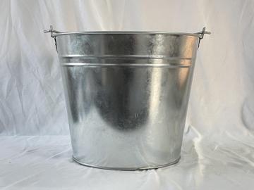 14Lt Galvanized metal Bucket
