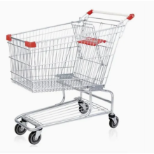 Asian Metal Shopping Trolley for Supermarket