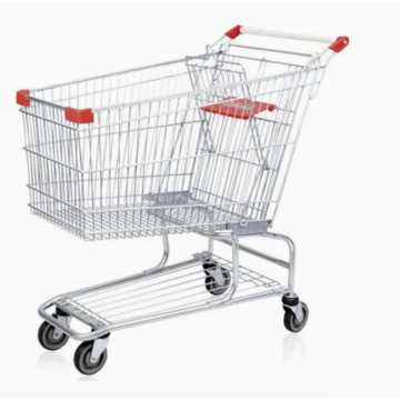 Asian Shopping Trolley Asian Metal Shopping Trolley for Supermarket Manufactory