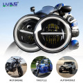 7 Inch Round Led Headlight For Motorcycle Jeep