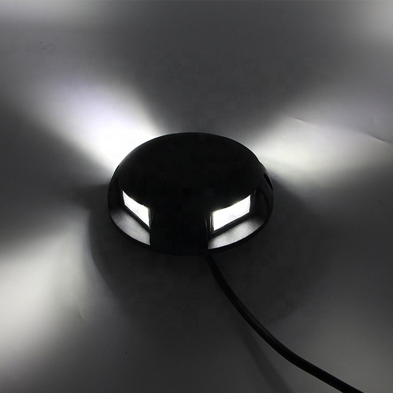 Éclairage souterrain à LED noir