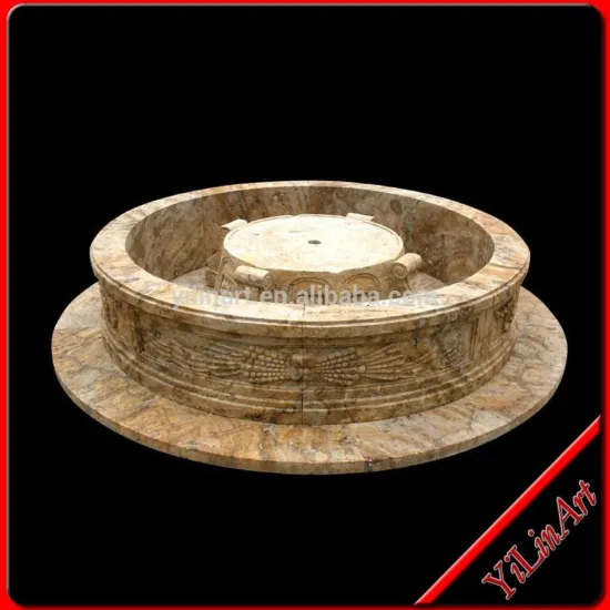 Outdoor Garden Stone Marble Water Pool Fountain Carving