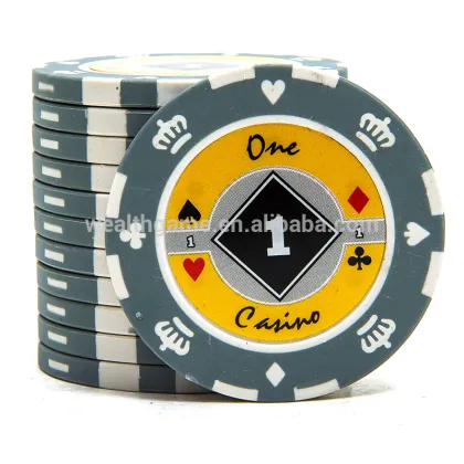 14g Two Tone New Crown Clay Poker Chip